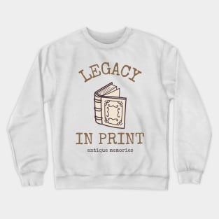 legacy in print Crewneck Sweatshirt